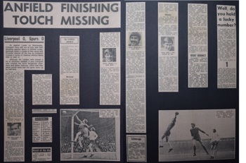 Press report from Adrian Killen's scrapbook